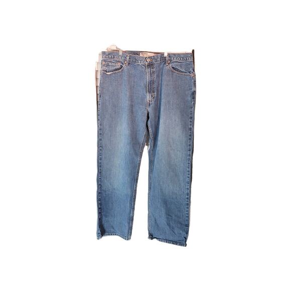 Levi's Strauss 559 Size 42x 32 Men's Denim Wide Legged Blue Jeans